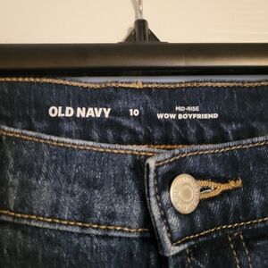 Old Navy Dark Blue Boyfriend Jeans